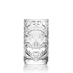 45 cl - RCR Tiki Etruria Bicchiere Bibita in Vetro - Set 4 Pezzi