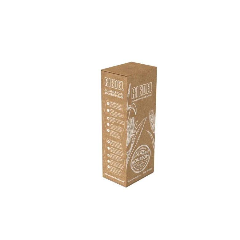 25 cl - Riedel All American Bourbon Bicchiere Whisky In Vetro Set 2 Pz