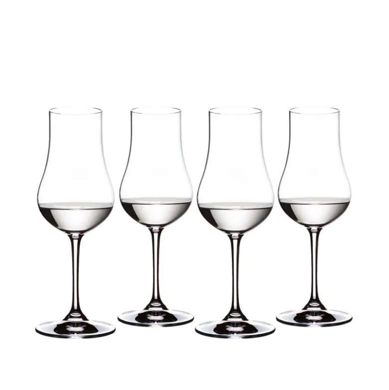 20 cl - Riedel Aquavit Calice Grappa in Vetro - Set 4 Pezzi