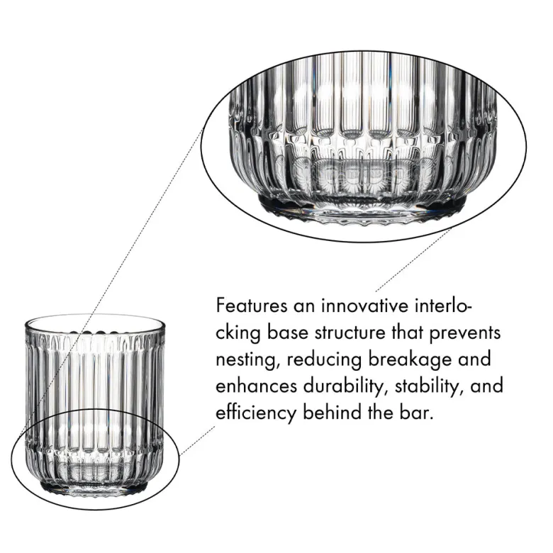 35 cl - Riedel Bar Rituals Bicchiere Whisky In Vetro Set 2 Pz