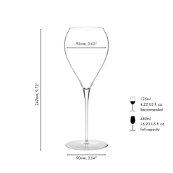 48 cl - Riedel Bellorotondo Calice Vino Rosso In Vetro
