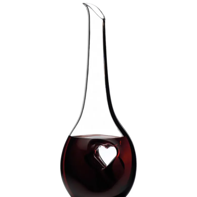 121 cl - Riedel Black Tie Decanter in Vetro