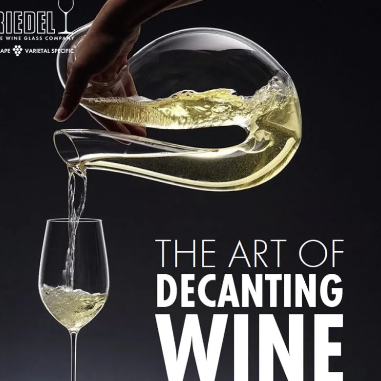 121 cl - Riedel Black Tie Decanter in Vetro