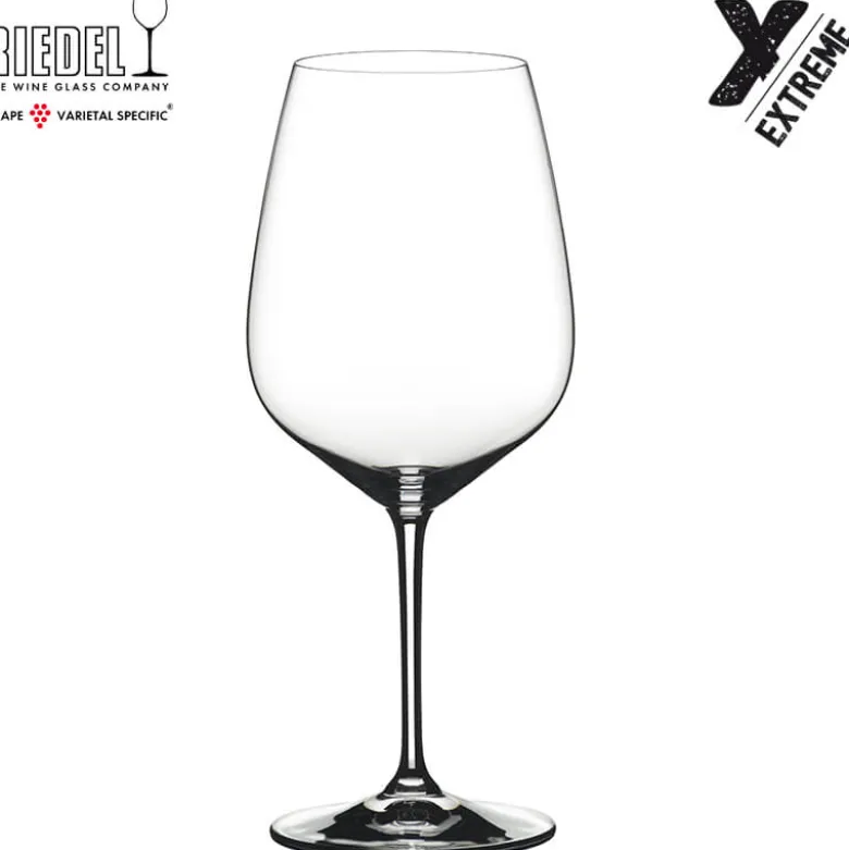 80 cl - Riedel Extreme Calice Vino Rosso Cabernet in Vetro - Set 2 Pezzi
