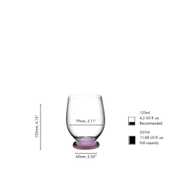 33.7 cl - Riedel Fatto a Mano Bicchiere Multiuso Piccolo In Vetro