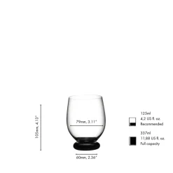 33.7 cl - Riedel Fatto a Mano Bicchiere Multiuso Piccolo In Vetro