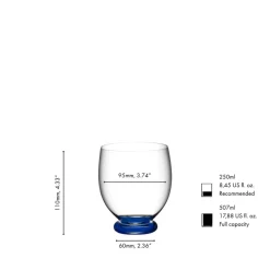 50.7 cl - Riedel Fatto a Mano Bicchiere Multiuso Grande In Vetro