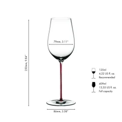 39.5 cl - Riedel Fatto A Mano Calice Degustazione Riesling in Vetro