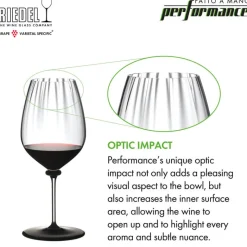 83.4 cl - Riedel Fatto A Mano Performance Calice Vino Rosso Cabernet Merlot in Vetro