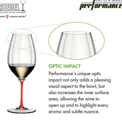 62.3 cl - Riedel Fatto A Mano Performance Calice Vino Bianco Riesling in Vetro