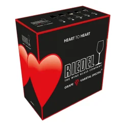 46 cl - Riedel Heart To Heart Calice Vino Bianco Riesling in Vetro - Set 2 Pezzi