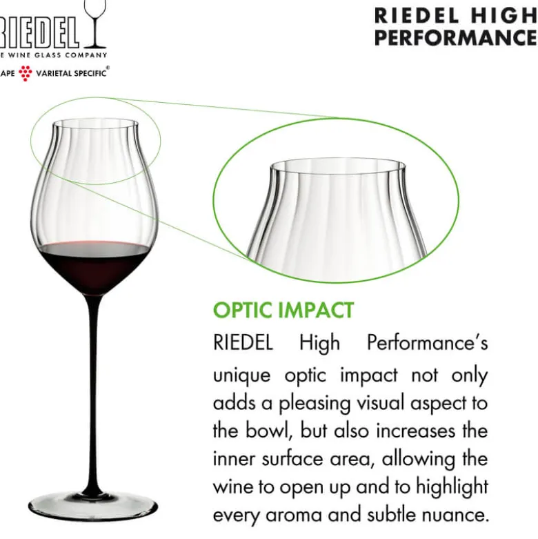 83 cl - Riedel High Performance Calice Vino Rosso in Vetro