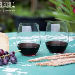 60 cl - Riedel O Wine Bicchiere Vino Rosso Cabernet Merlot in Vetro - Set 8 Pezzi