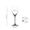 32.2 cl - Riedel Prosecco Calice Flute In Vetro Set 4 Pz