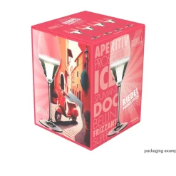 32.2 cl - Riedel Prosecco Calice Flute In Vetro Set 4 Pz