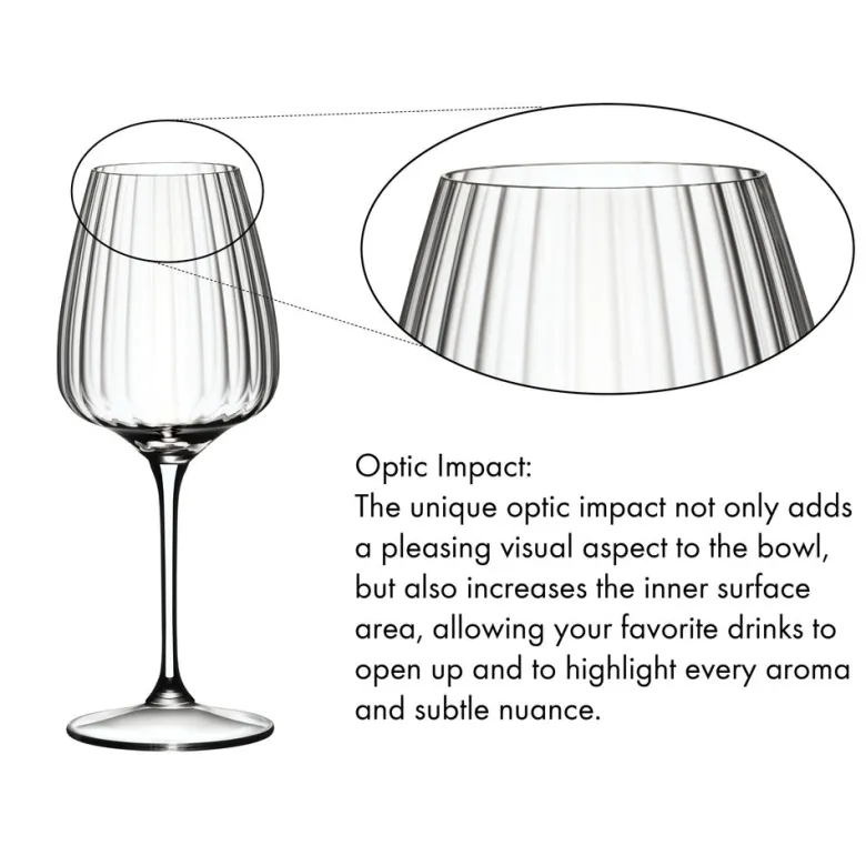 55 cl - Riedel Summer Drinks Calice Cocktail In Vetro Set 4 Pz