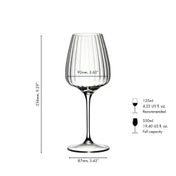 55 cl - Riedel Summer Drinks Calice Cocktail In Vetro Set 4 Pz