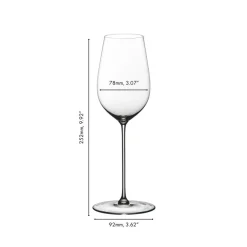 39.5 cl - Riedel Superleggero Calice Vino Bianco Riesling In Vetro - Set 2 Pz