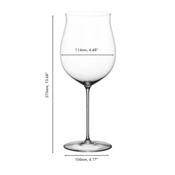 105 cl - Riedel Superleggero Calice Vino Rosso Burgundy Grand Cru In Vetro - Set 2 Pz