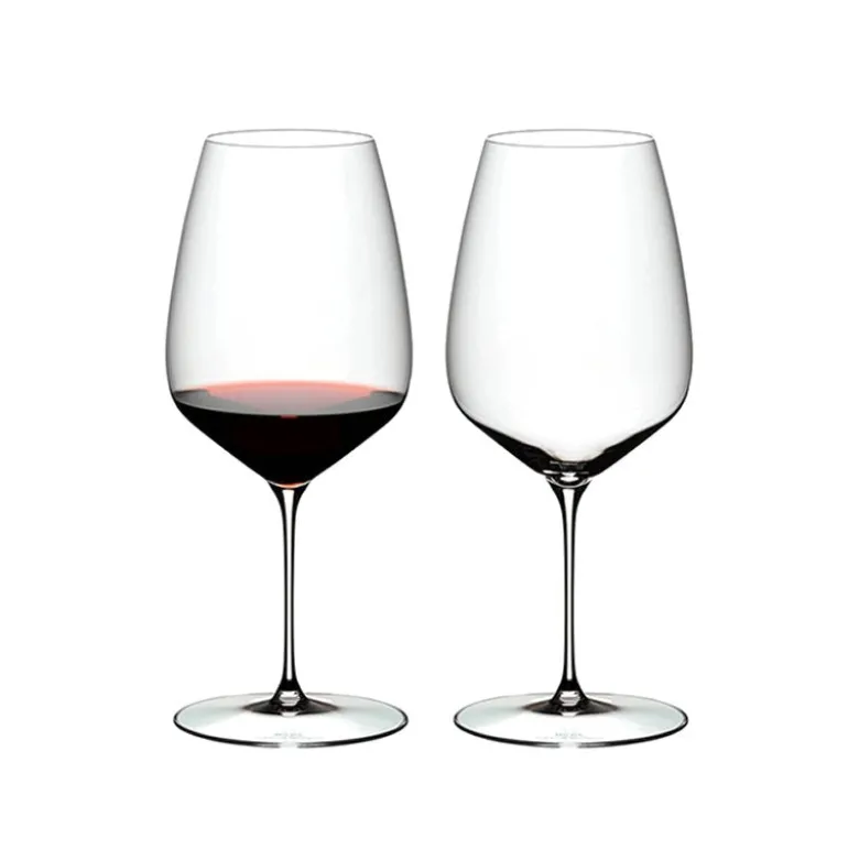 82.9 cl - Riedel Veloce Calice Vino Rosso Cabernet Merlot in Vetro - Set 6 Pezzi