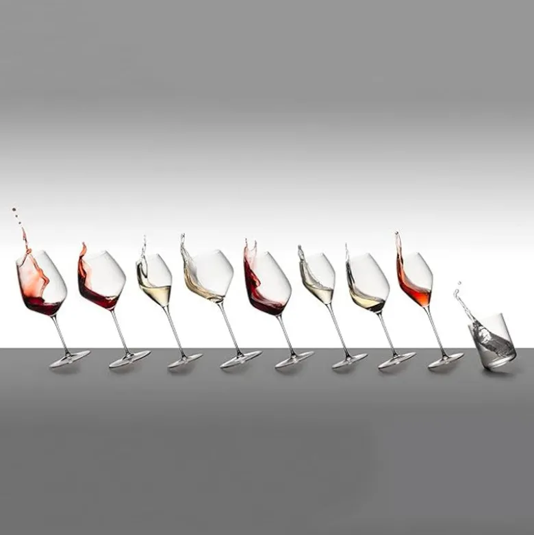 82.9 cl - Riedel Veloce Calice Vino Rosso Cabernet Merlot in Vetro - Set 6 Pezzi