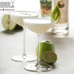 24 cl - Riedel Veritas Bicchiere Martini in Vetro Soffiato - Set 2 Pezzi