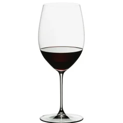62.5 cl - Riedel Veritas Calice Vino Rosso Cabernet in Vetro Soffiato - Set 2 Pezzi