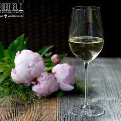 39.5 cl - Riedel Veritas Calice Vino Bianco Riesling in Vetro Soffiato - Set 2 Pezzi