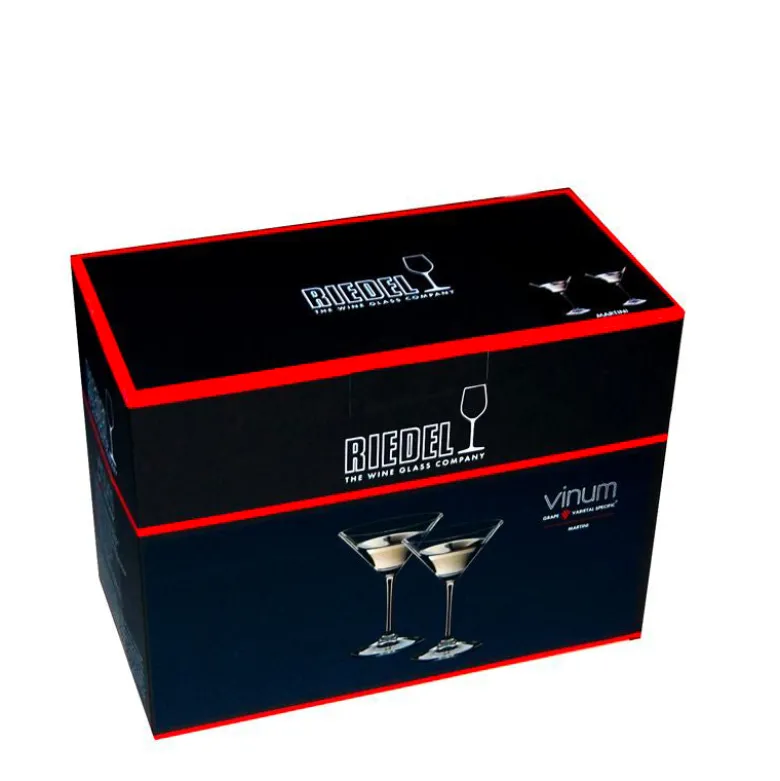13 cl - Riedel Vinum Bicchiere Martini in Vetro - Set 2 Pezzi