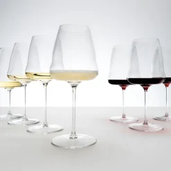 86.5 cl - Riedel Winewings Calice Vino Rosso Syrah-Shiraz In Vetro - Set 2 Pz
