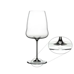 86.5 cl - Riedel Winewings Calice Vino Rosso Syrah-Shiraz In Vetro - Set 2 Pz