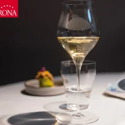 50 cl - Rona Umana Calice Degustazione I Vini Spumanti in Vetro - Set 6 Pezzi