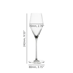 25 cl - Spiegelau Definition Calice Flute Champagne In Vetro Cristallino - Set 2 Pz
