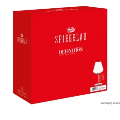 96 cl - Spiegelau Definition Calice Vino Rosso Burgundy In Vetro Cristallino - Set 2 Pz