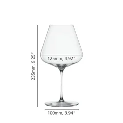 96 cl - Spiegelau Definition Calice Vino Rosso Burgundy In Vetro Cristallino - Set 2 Pz