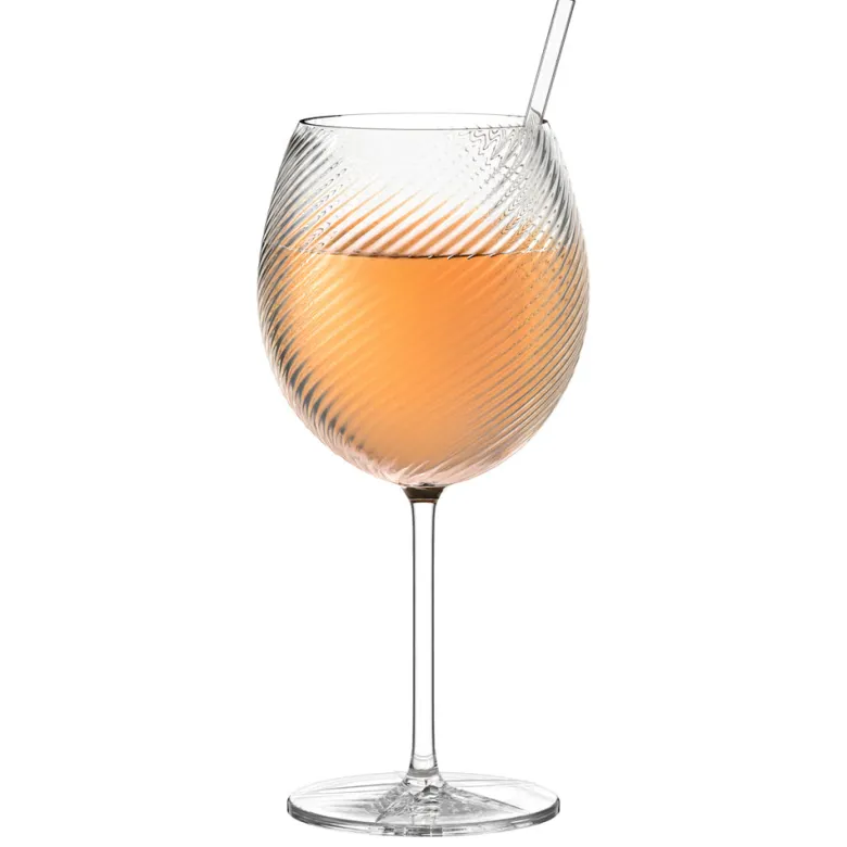 81.5 cl - Stolzle Lausitz Berlin Calice Vino Rosso Ballon In Vetro Set 6 Pz