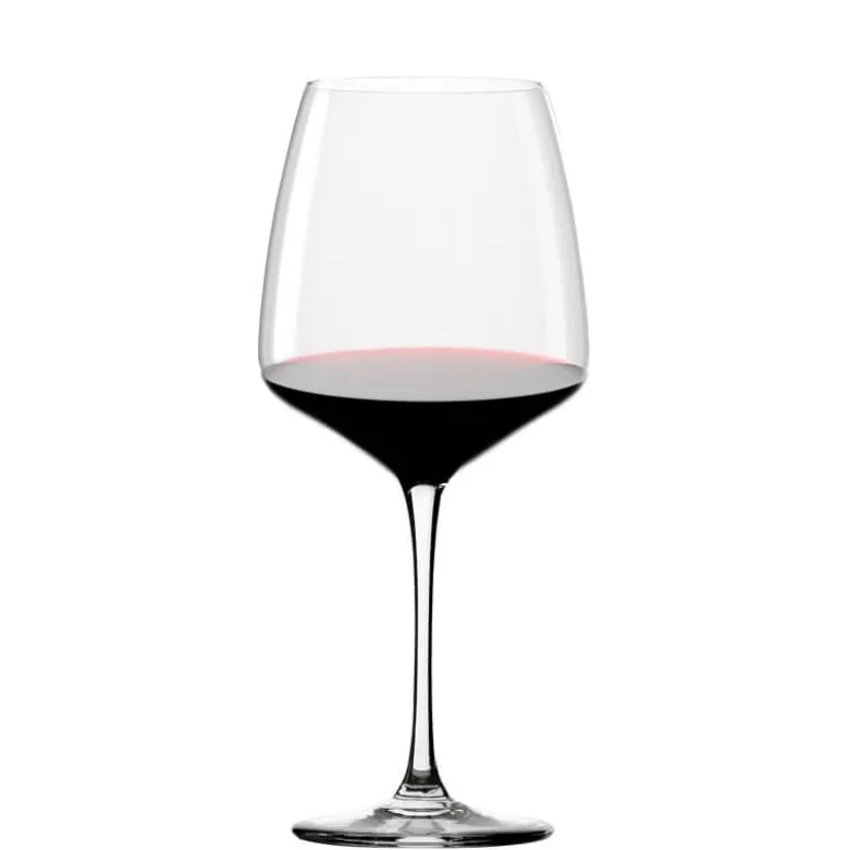 69.5 cl - Stolzle Lausitz Experience Calice Vino Rosso Burgundy in Vetro - Set 6 Pezzi