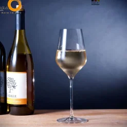 40.4 cl - Stolzle Lausitz Quatrophil Calice Vino Bianco in Vetro - Set 6 Pezzi