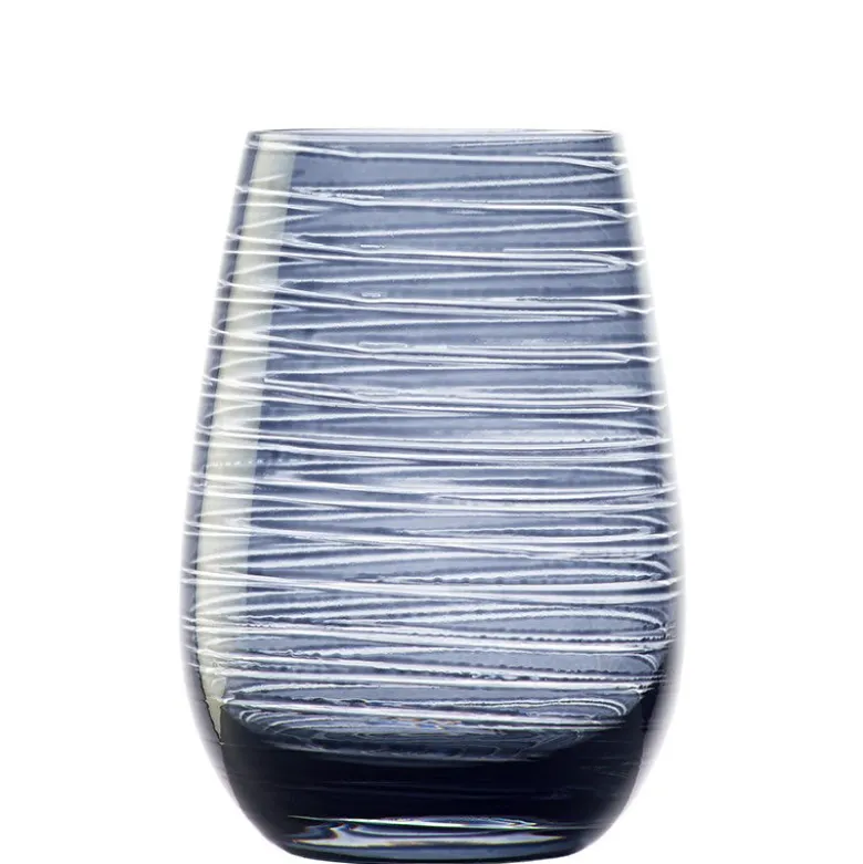 46.5 cl - Stolzle Lausitz Twister Bicchiere Acqua in Vetro - Set 6 Pezzi