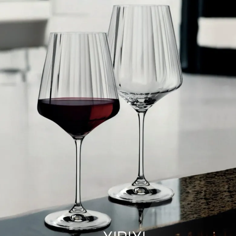 53 cl - Vidivi Synergia Calice Degustazione Perlage Ottico In Vetro Set 6 Pz