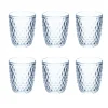 26 cl - Villa D'Este Diamond Bicchiere Acqua in Vetro - Set 6 Pezzi