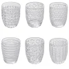 28 cl - Villa D'Este Mexico Bicchiere Acqua in Vetro - Set 6 Pezzi