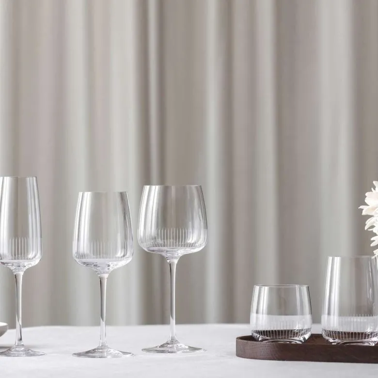 30 cl - Villeroy & Boch Afina Bicchiere Cocktail Long Drink In Vetro Set 4 Pz