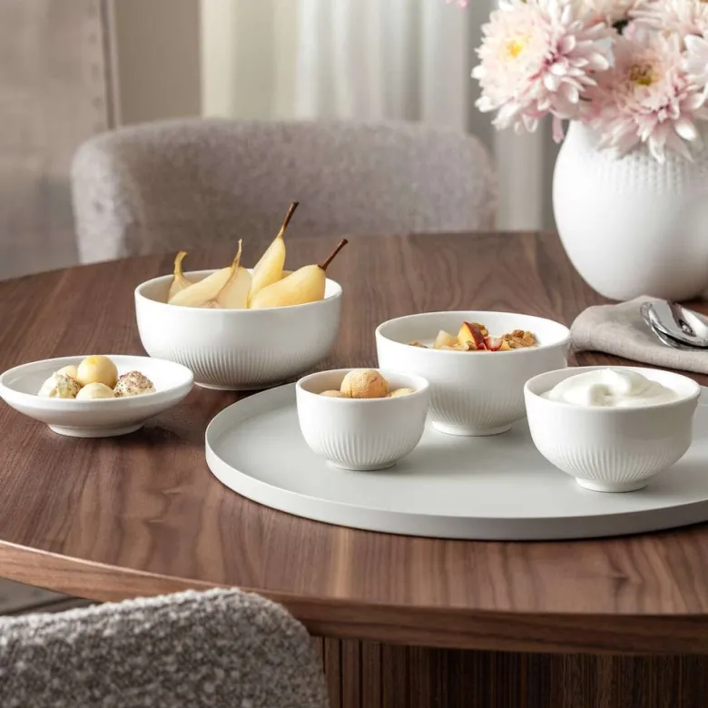 21 cl - Villeroy & Boch Afina Ciotola In Porcellana - Set 4 Pz