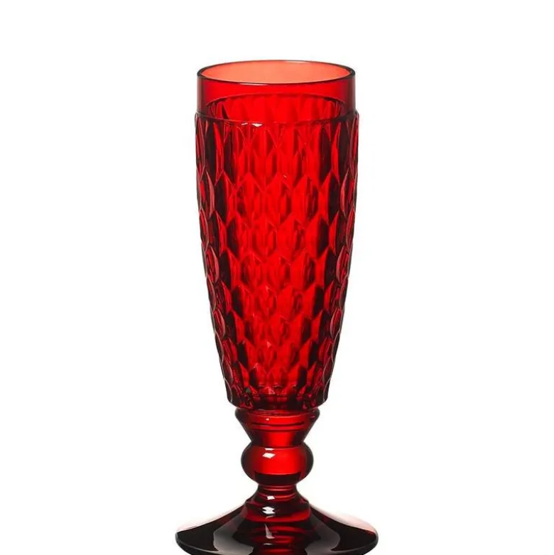 14.5 cl - Villeroy & Boch Boston Calice Flute in Vetro - Set 4 Pezzi