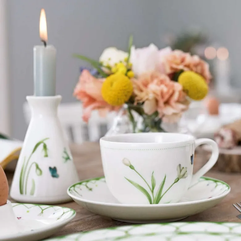 15 cl - Villeroy & Boch Colorful Spring Vaso Candeliere In Porcellana Premium