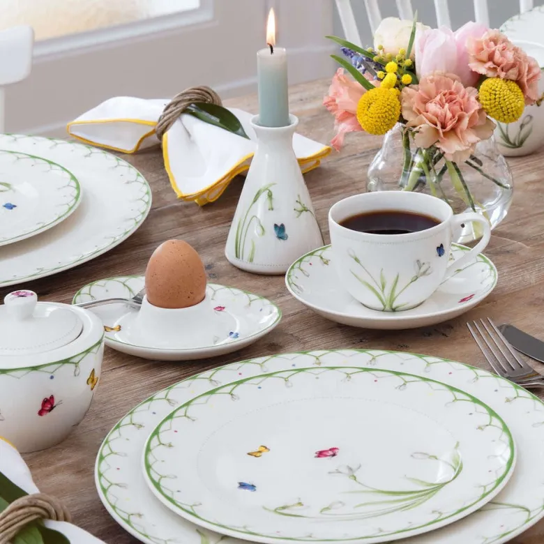 15 cl - Villeroy & Boch Colorful Spring Vaso Candeliere In Porcellana Premium