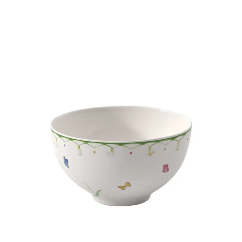 47 cl - Villeroy & Boch Colorful Spring Ciotola Cereali In Porcellana Premium - Set 4 Pz