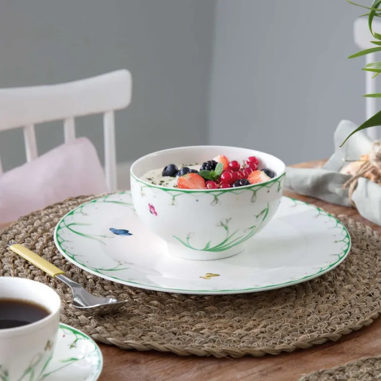 50 cl - Villeroy & Boch Colorful Spring Insalatiera In Porcellana Premium - Set 4 Pz