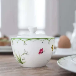24 cl - Villeroy & Boch Colorful Spring Zuccheriera In Porcellana Premium